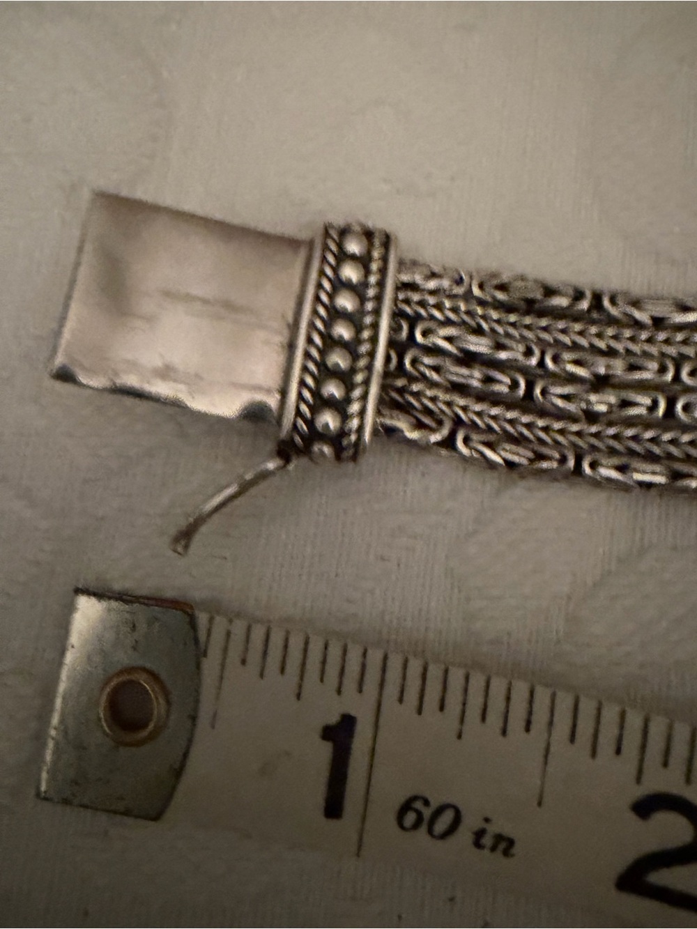 Silpada Sterling Silver Multi-Strand Byzantine Bracelet - Picture 6 of 8